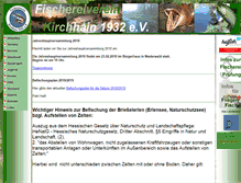 Tablet Screenshot of fv-kirchhain.de